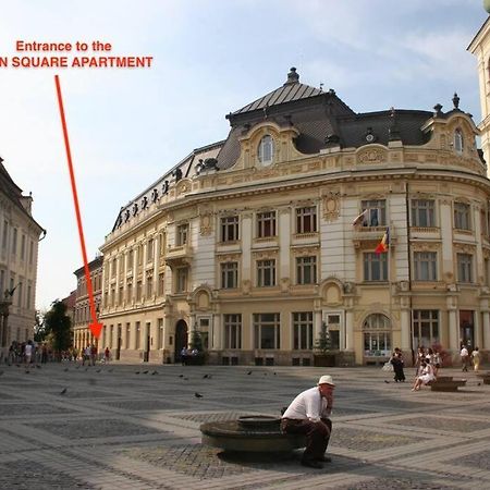 Main Square Apartment Sibiu Eksteriør billede